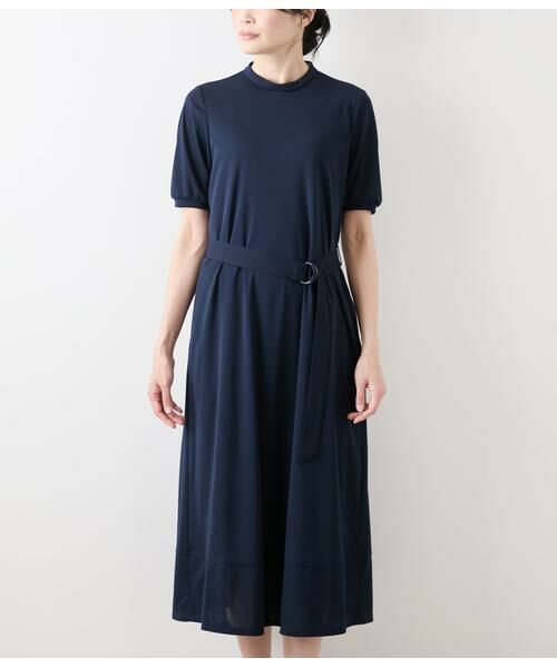 新品未使用【BRIEFING】モックネックワンピース セール】 【WOMEN】【吸水速乾/UVケア】モックネック ワンピース