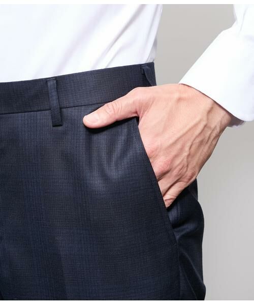 NEWYORKER / ニューヨーカー セットアップ | TAILOR CLOTH シルク混 チェック スーツ | 詳細12