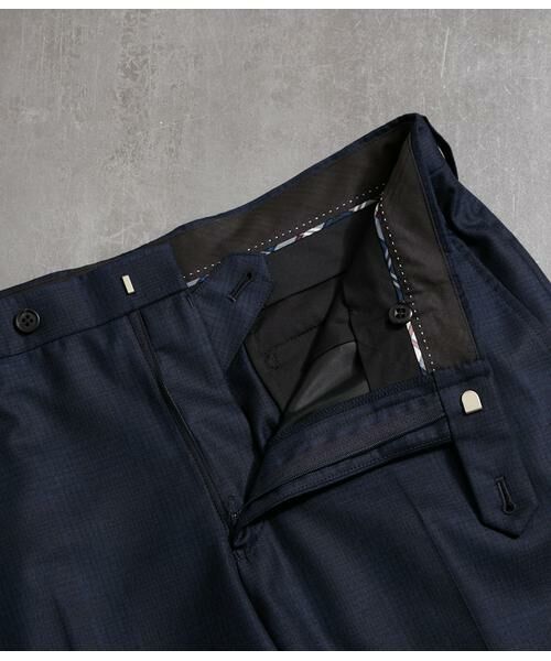 NEWYORKER / ニューヨーカー セットアップ | TAILOR CLOTH シルク混 チェック スーツ | 詳細13