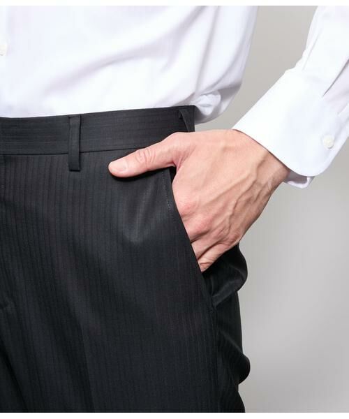 NEWYORKER / ニューヨーカー セットアップ | PREMIUM CLOTH Beyond シャドウストライプ スーツ | 詳細12