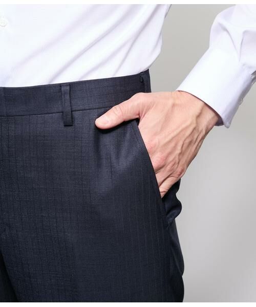 NEWYORKER / ニューヨーカー セットアップ | PREMIUM CLOTH Beyond ストライプ スーツ | 詳細12