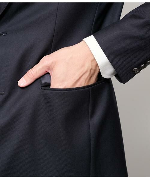 NEWYORKER / ニューヨーカー テーラードジャケット | ウールカルゼ ブレザー | 詳細4