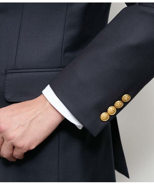 NEWYORKER / ニューヨーカー テーラードジャケット | PREMIUM CLOTH Beyond 無地 ダブルブレザー | 詳細4