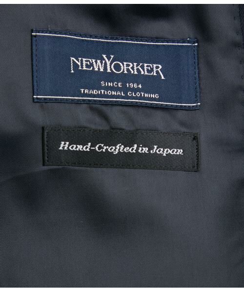 NEWYORKER / ニューヨーカー テーラードジャケット | PREMIUM CLOTH Beyond 無地 ダブルブレザー | 詳細8