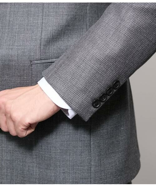 NEWYORKER / ニューヨーカー セットアップ | TRAVEL COMFORT マイクロチェック ジャケット(セットアップ対応) | 詳細3