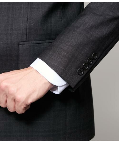 NEWYORKER / ニューヨーカー セットアップ | BUNGY CLOTH チェック ジャケット(セットアップ対応) | 詳細3