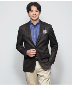 NEWYORKER / ニューヨーカー テーラードジャケット | MOVING COMFORT ヘリンボーンジャージー ジャケット