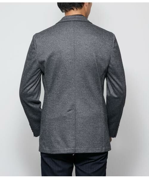 NEWYORKER / ニューヨーカー テーラードジャケット | MOVING COMFORT ヘリンボーンジャージー ジャケット | 詳細2