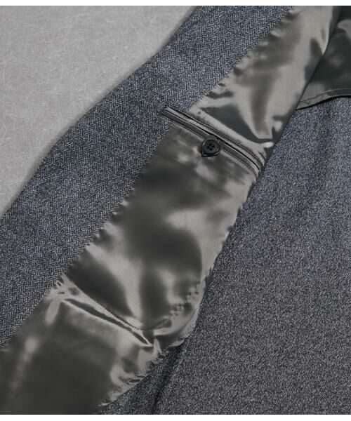 NEWYORKER / ニューヨーカー テーラードジャケット | MOVING COMFORT ヘリンボーンジャージー ジャケット | 詳細7