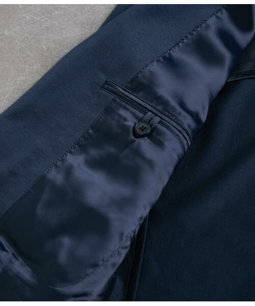 NEWYORKER / ニューヨーカー セットアップ | MOVING COMFORT ヘリンボーン ジャージー ジャケット(セットアップ対応) | 詳細7