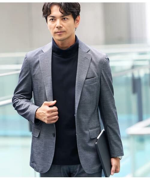 NEWYORKER / ニューヨーカー セットアップ | MOVING COMFORT マナードジャージー ジャケット(セットアップ対応) | 詳細10