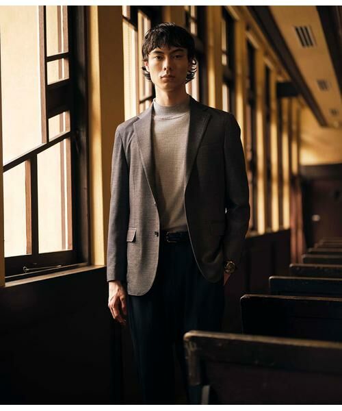 NEWYORKER / ニューヨーカー セットアップ | MOVING COMFORT マナードジャージー ジャケット(セットアップ対応) | 詳細12