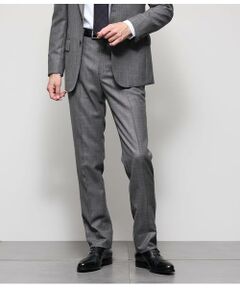 NEWYORKER / ニューヨーカー セットアップ | TRAVEL COMFORT マイクロチェック ウエストアジャストスラックス(セットアップ対応)