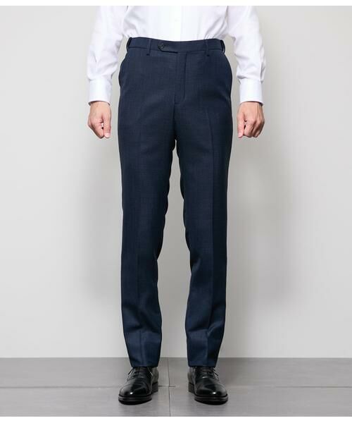 NEWYORKER / ニューヨーカー セットアップ | TRAVEL COMFORT マイクロチェック ウエストアジャストスラックス(セットアップ対応) | 詳細10