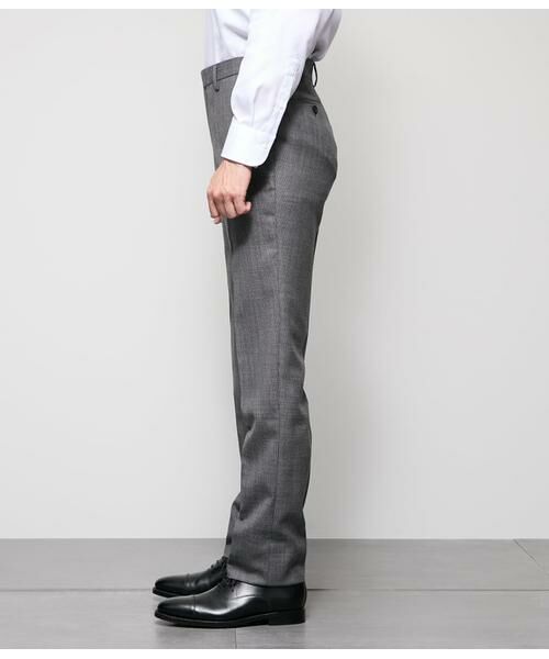 NEWYORKER / ニューヨーカー セットアップ | TRAVEL COMFORT マイクロチェック ウエストアジャストスラックス(セットアップ対応) | 詳細2