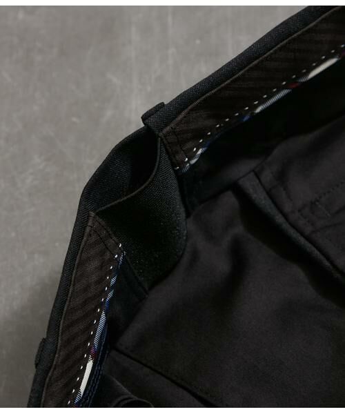 NEWYORKER / ニューヨーカー セットアップ | BUNGY CLOTH チェック ウエストアジャストスラックス(セットアップ対応) | 詳細6