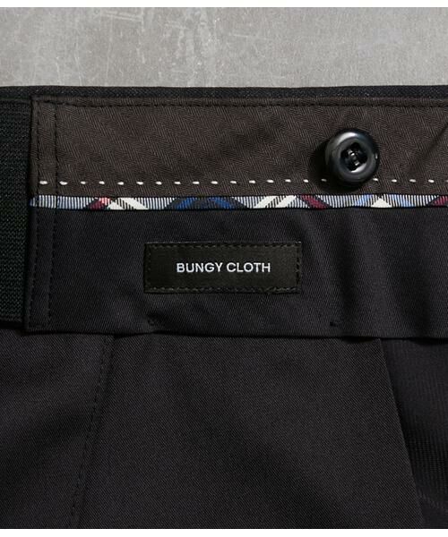 NEWYORKER / ニューヨーカー セットアップ | BUNGY CLOTH チェック ウエストアジャストスラックス(セットアップ対応) | 詳細7