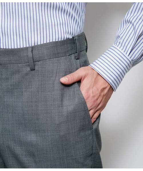 NEWYORKER / ニューヨーカー スラックス・ドレスパンツ | TRAVEL COMFORT シャークスキン スラックス | 詳細4