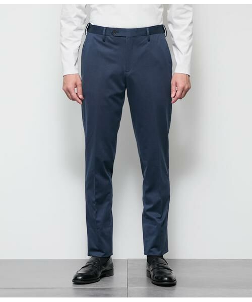 NEWYORKER / ニューヨーカー セットアップ | MOVING COMFORT ヘリンボーン スラックス(セットアップ対応) | 詳細1