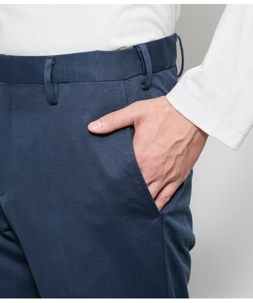NEWYORKER / ニューヨーカー セットアップ | MOVING COMFORT ヘリンボーン スラックス(セットアップ対応) | 詳細4