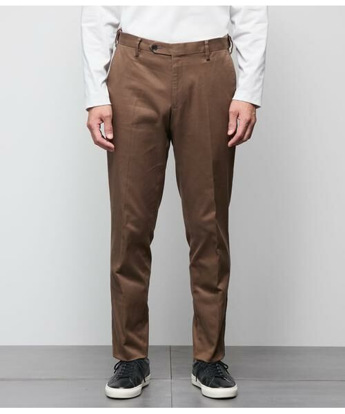 NEWYORKER / ニューヨーカー チノ・ワークパンツ | ウエポンツイルストレッチ ウエストアジャストパンツ | 詳細1