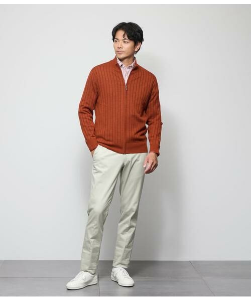 NEWYORKER / ニューヨーカー チノ・ワークパンツ | ウエポンツイルストレッチ ウエストアジャストパンツ | 詳細12