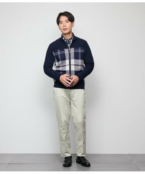 NEWYORKER / ニューヨーカー チノ・ワークパンツ | ウエポンツイルストレッチ ウエストアジャストパンツ | 詳細16