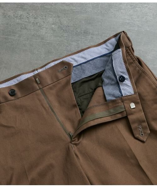 NEWYORKER / ニューヨーカー チノ・ワークパンツ | ウエポンツイルストレッチ ウエストアジャストパンツ | 詳細5