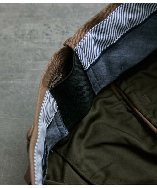 NEWYORKER / ニューヨーカー チノ・ワークパンツ | ウエポンツイルストレッチ ウエストアジャストパンツ | 詳細6
