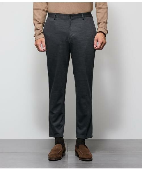 NEWYORKER / ニューヨーカー スラックス・ドレスパンツ | モクロディー シャーリングパンツ | 詳細1