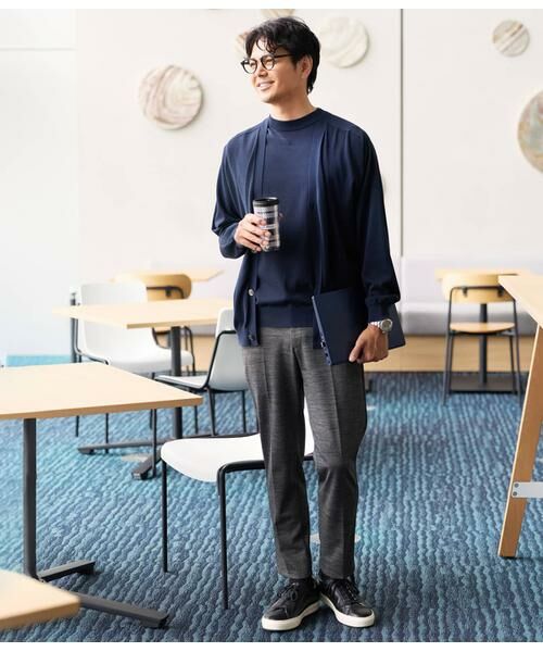 NEWYORKER / ニューヨーカー スラックス・ドレスパンツ | モクロディー シャーリングパンツ | 詳細15