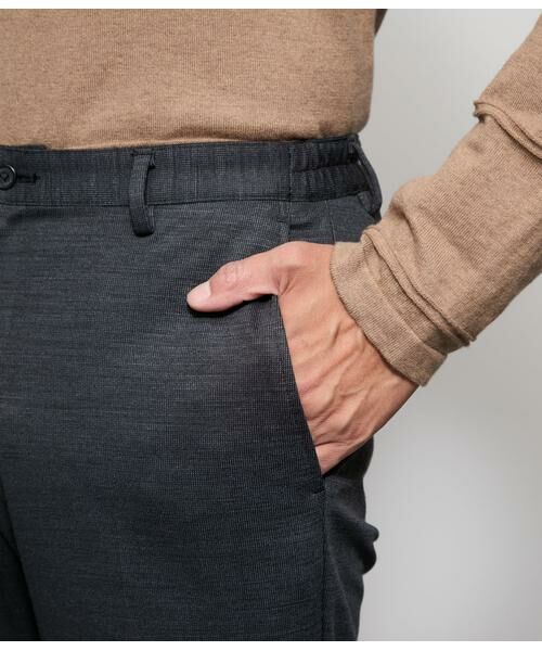 NEWYORKER / ニューヨーカー スラックス・ドレスパンツ | モクロディー シャーリングパンツ | 詳細4