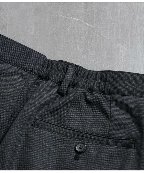 NEWYORKER / ニューヨーカー スラックス・ドレスパンツ | モクロディー シャーリングパンツ | 詳細6