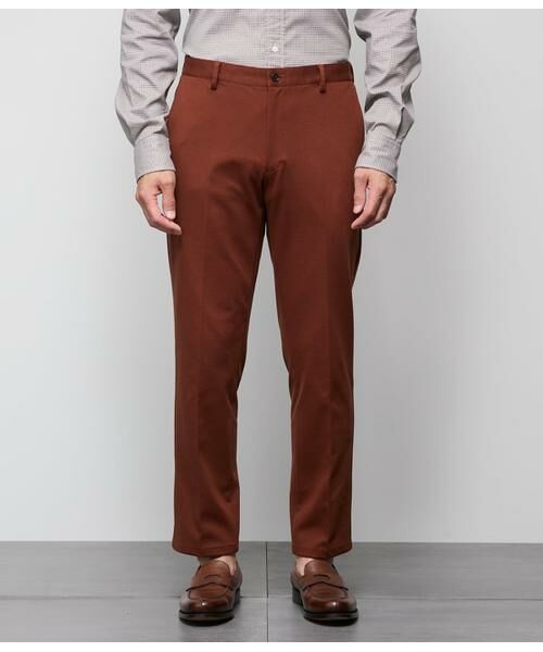 NEWYORKER / ニューヨーカー チノ・ワークパンツ | ツイル調ポンチ シャーリングパンツ | 詳細15