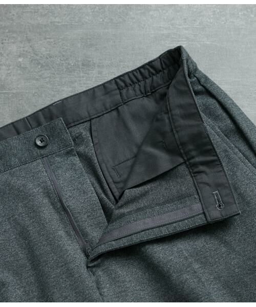 NEWYORKER / ニューヨーカー チノ・ワークパンツ | ツイル調ポンチ シャーリングパンツ | 詳細5