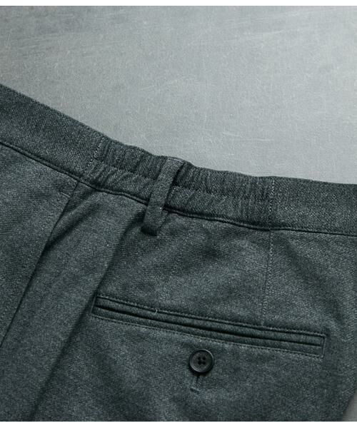 NEWYORKER / ニューヨーカー チノ・ワークパンツ | ツイル調ポンチ シャーリングパンツ | 詳細6