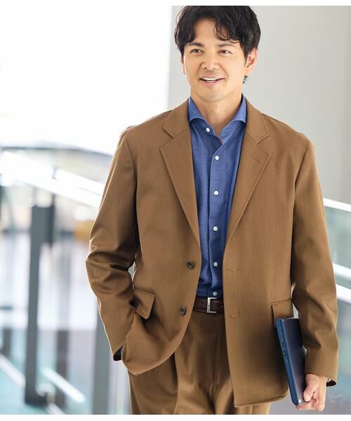 NEWYORKER / ニューヨーカー その他アウター | ウールブレンドチノクロス モジュラージャケット（セットアップ対応） | 詳細14