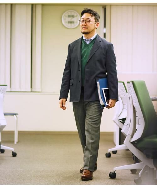 NEWYORKER / ニューヨーカー その他アウター | ウールブレンドチノクロス モジュラージャケット（セットアップ対応） | 詳細23