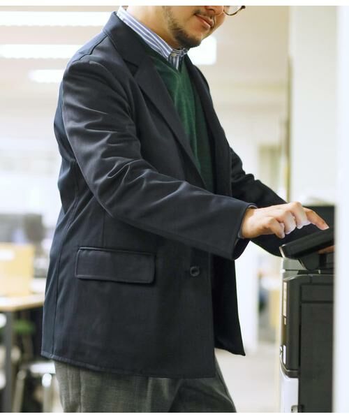 NEWYORKER / ニューヨーカー その他アウター | ウールブレンドチノクロス モジュラージャケット（セットアップ対応） | 詳細24
