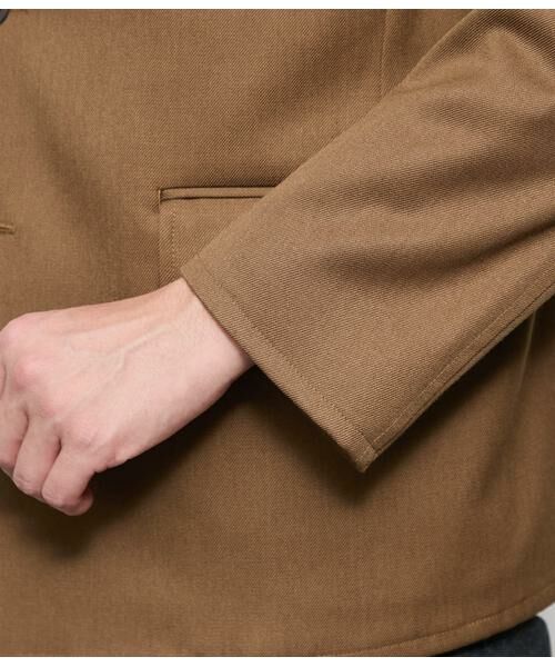 NEWYORKER / ニューヨーカー その他アウター | ウールブレンドチノクロス モジュラージャケット（セットアップ対応） | 詳細4