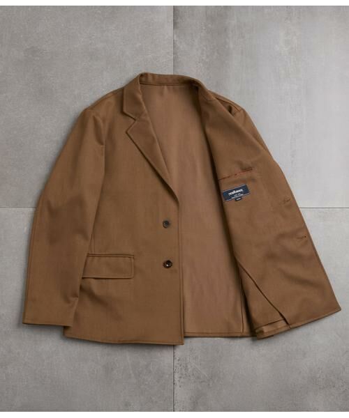 NEWYORKER / ニューヨーカー その他アウター | ウールブレンドチノクロス モジュラージャケット（セットアップ対応） | 詳細7