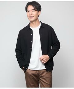 NEWYORKER / ニューヨーカー カーディガン・ボレロ | 編み柄襟付き カーディガン