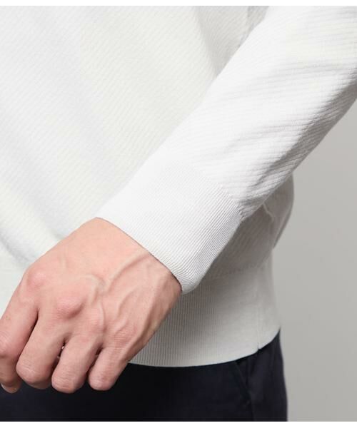 NEWYORKER / ニューヨーカー カーディガン・ボレロ | 編み柄襟付き カーディガン | 詳細3