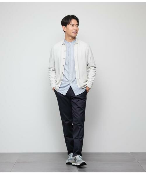 NEWYORKER / ニューヨーカー カーディガン・ボレロ | 編み柄襟付き カーディガン | 詳細4