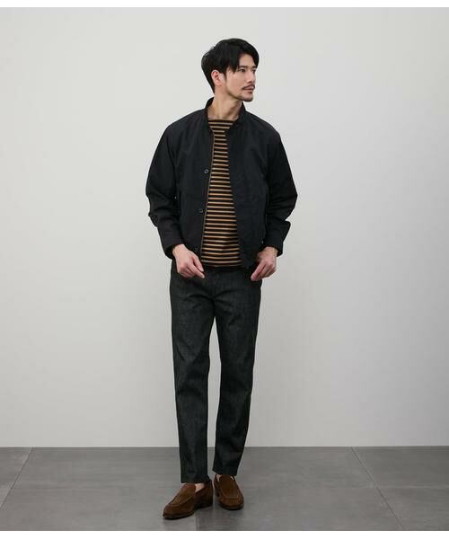 NEWYORKER / ニューヨーカー Tシャツ | ボートネックデザイン ボーダーTシャツ | 詳細10