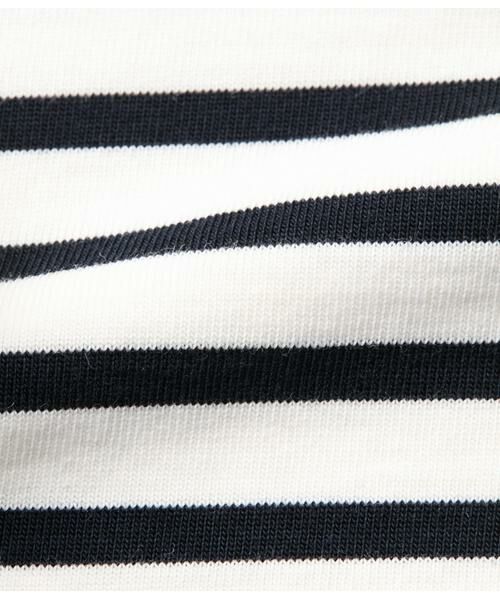 NEWYORKER / ニューヨーカー Tシャツ | ボートネックデザイン ボーダーTシャツ | 詳細17