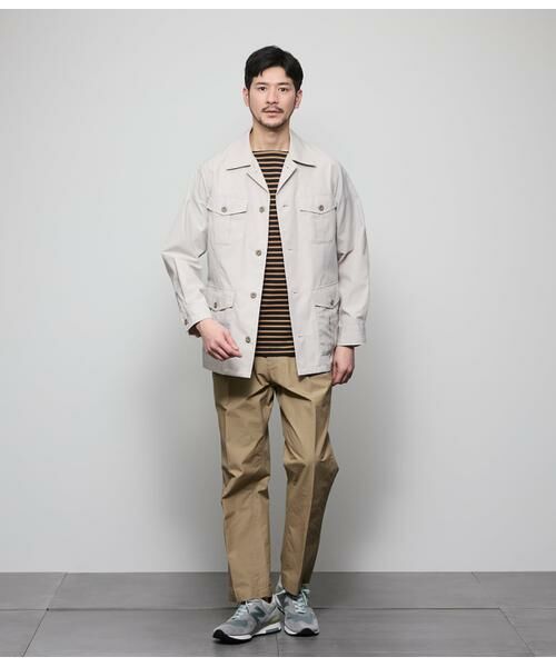 NEWYORKER / ニューヨーカー Tシャツ | ボートネックデザイン ボーダーTシャツ | 詳細9