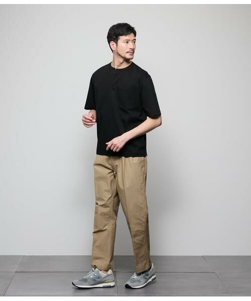 NEWYORKER / ニューヨーカー Tシャツ | ヘンリーネック 半袖Tシャツ | 詳細14