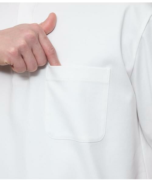 NEWYORKER / ニューヨーカー Tシャツ | ヘンリーネック 半袖Tシャツ | 詳細5