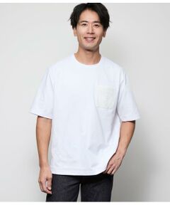 NEWYORKER / ニューヨーカー Tシャツ | COOL COMFORT ニューヨーカーエンボスプリント 半袖 クルーネックTシャツ